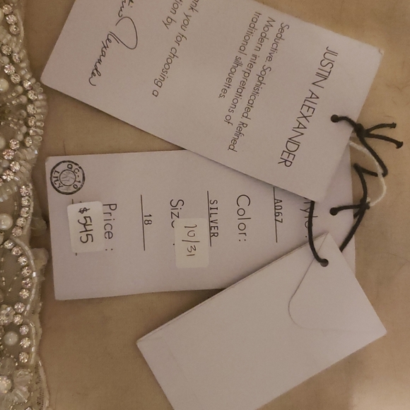 Justin Alexander Bridal Belt main image 4